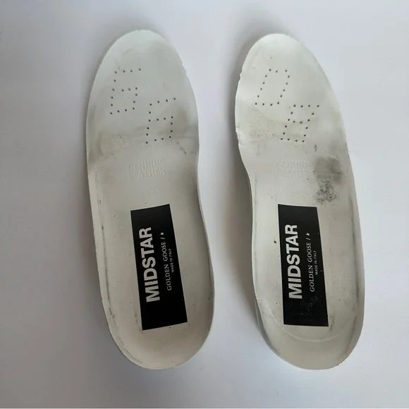 Golden Goose Mid Star Classic in Cinnamon Glitter 39 - Picture 3 of 8